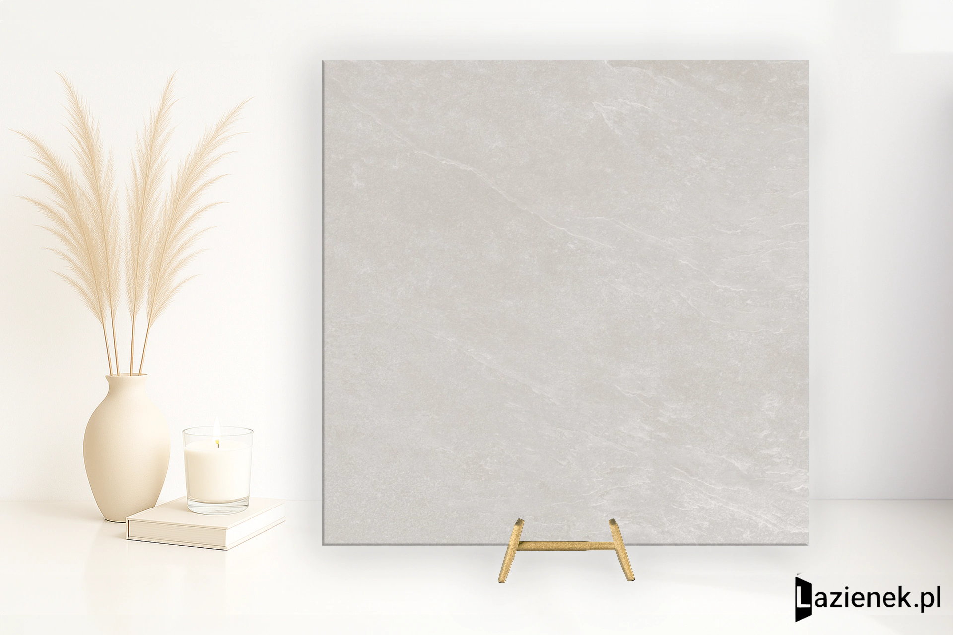 La Fabbrica Ava Ardesia Bianco matowa 60x60 cm gr. 9 mm - płytka rektyfikowana / (L)137025